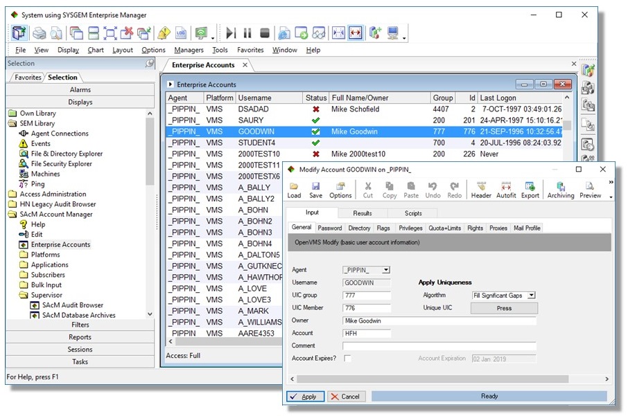 Account Manager screenshot